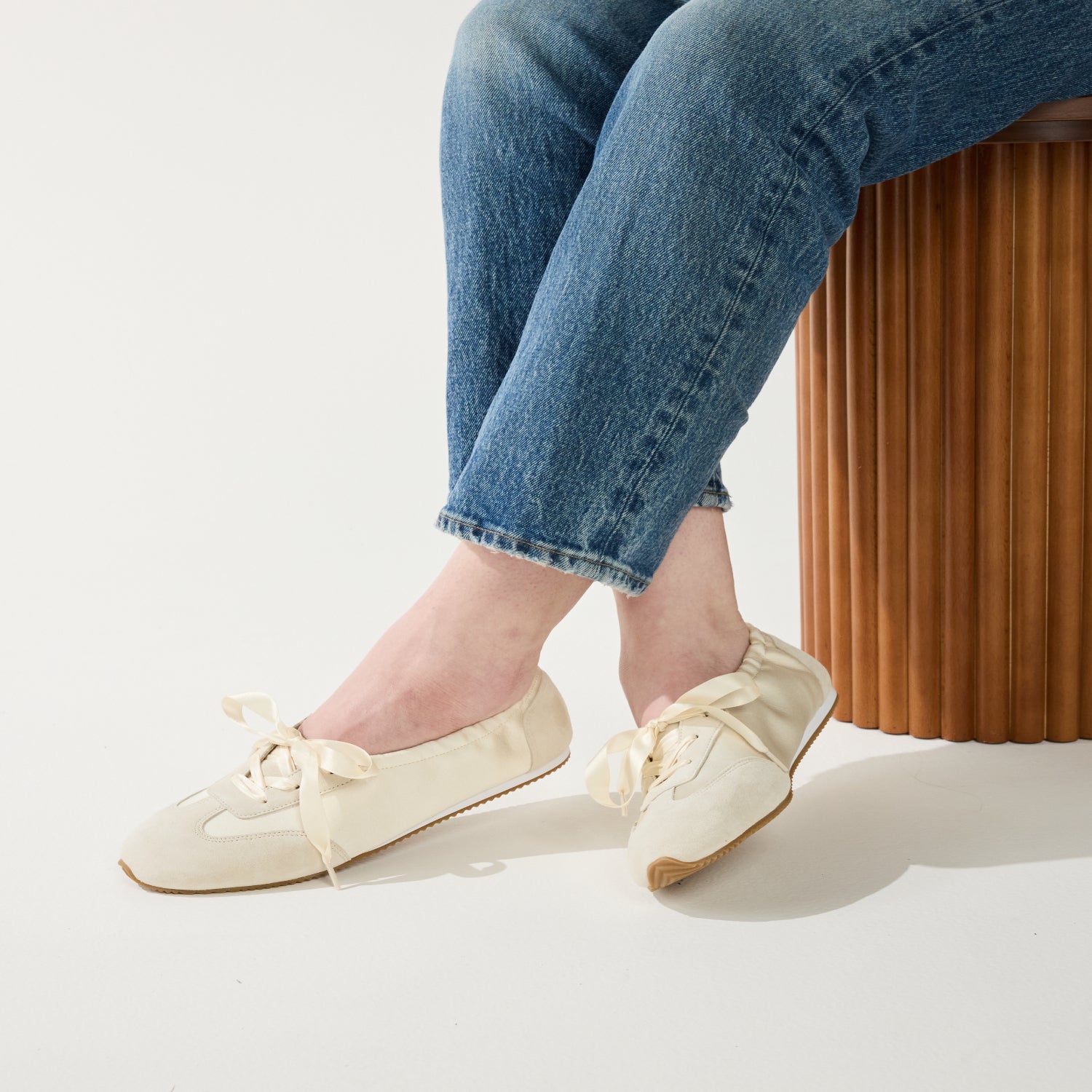 AVA SNEAKER IN CREAM - Yosi Samra -