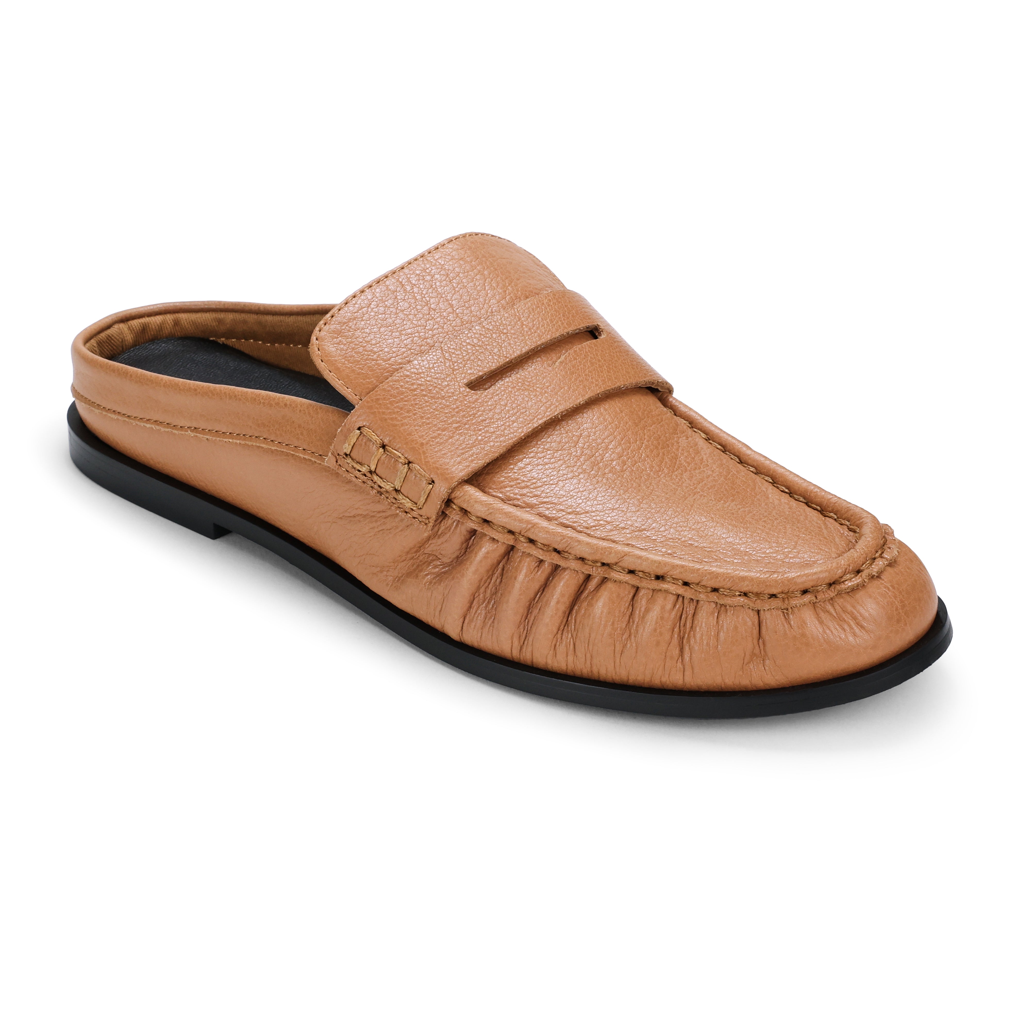 Camden Mule in Whiskey Leather