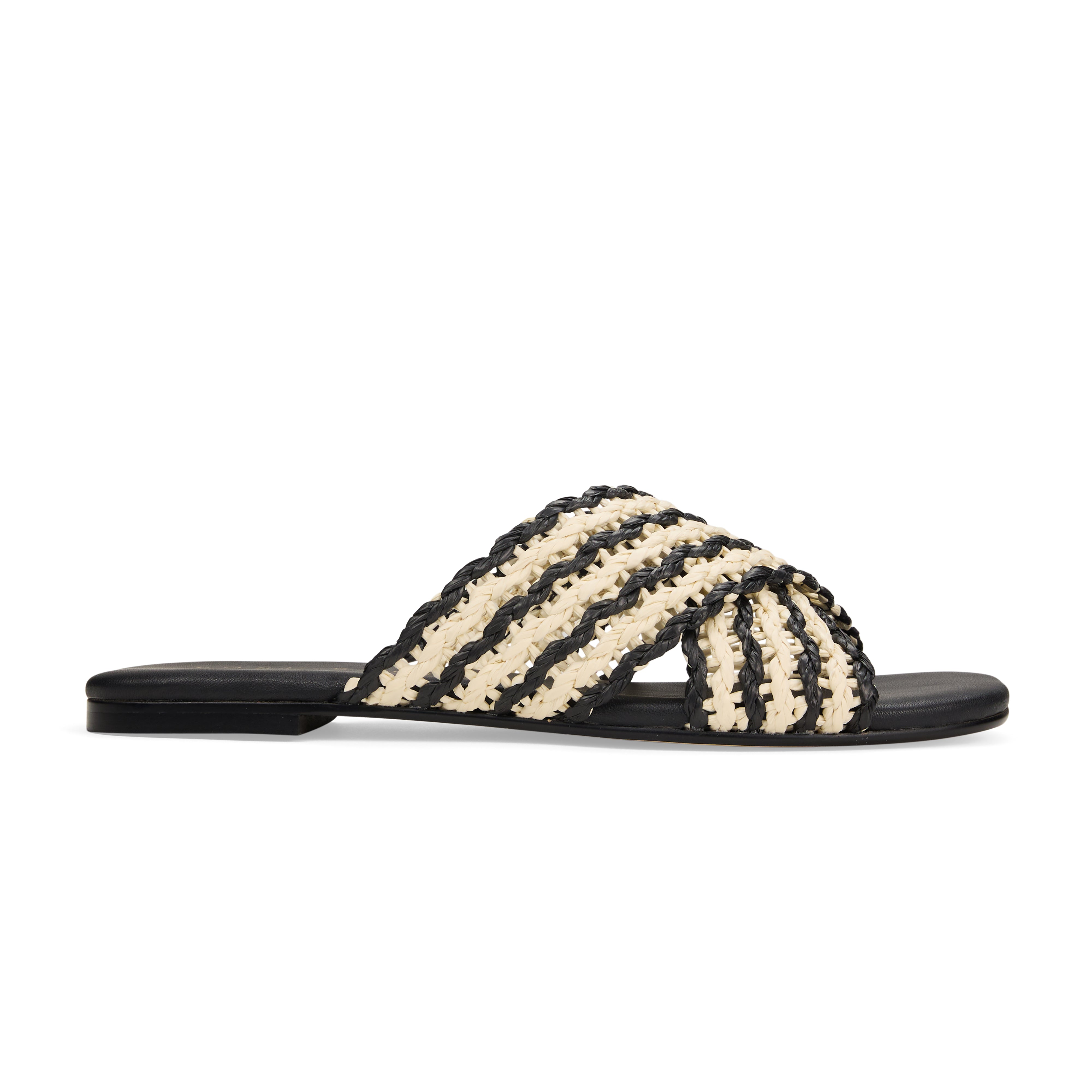 Yosi Samra Cassandra Slides in Black & Bone
