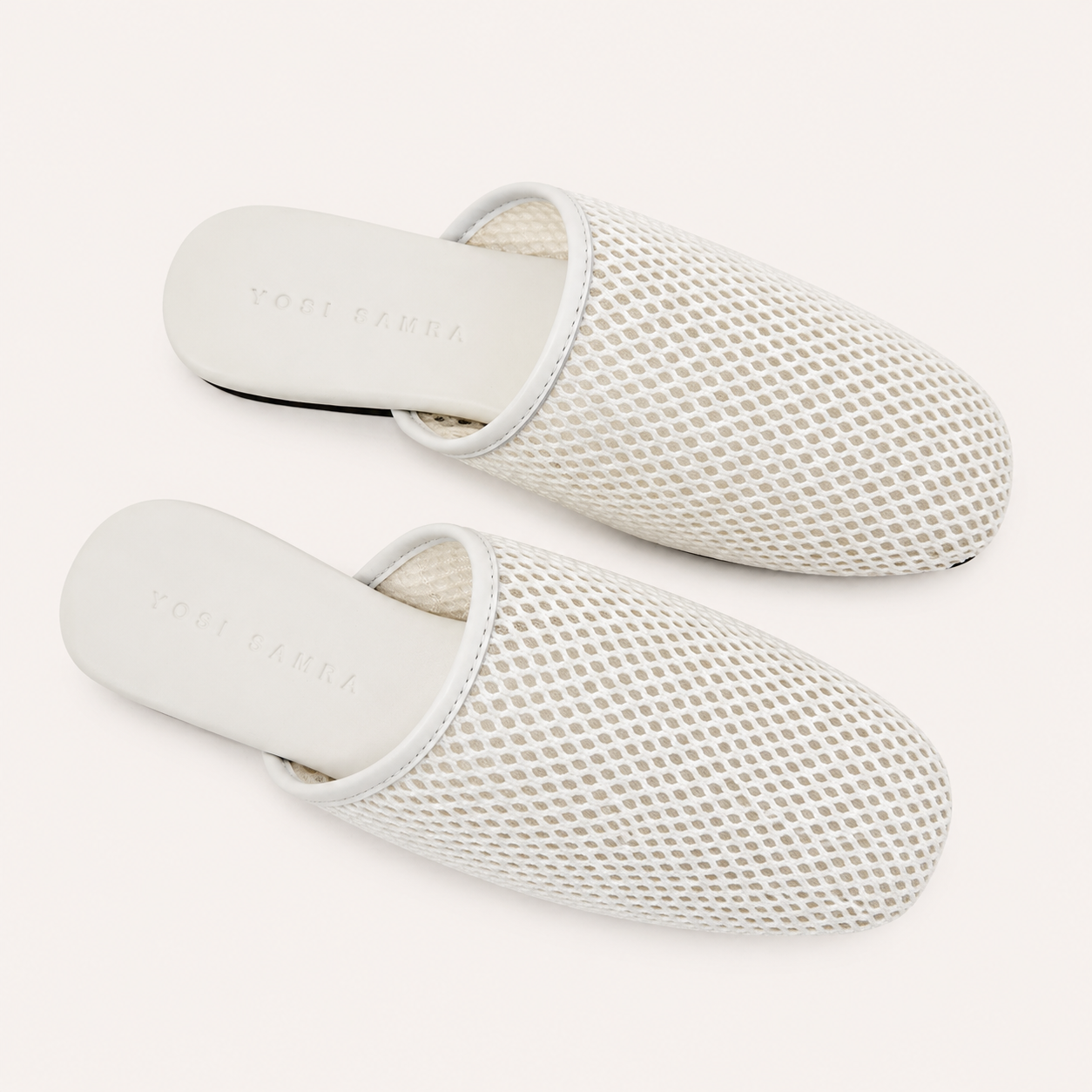 COVE SLIDE IN CREAM CROCHET