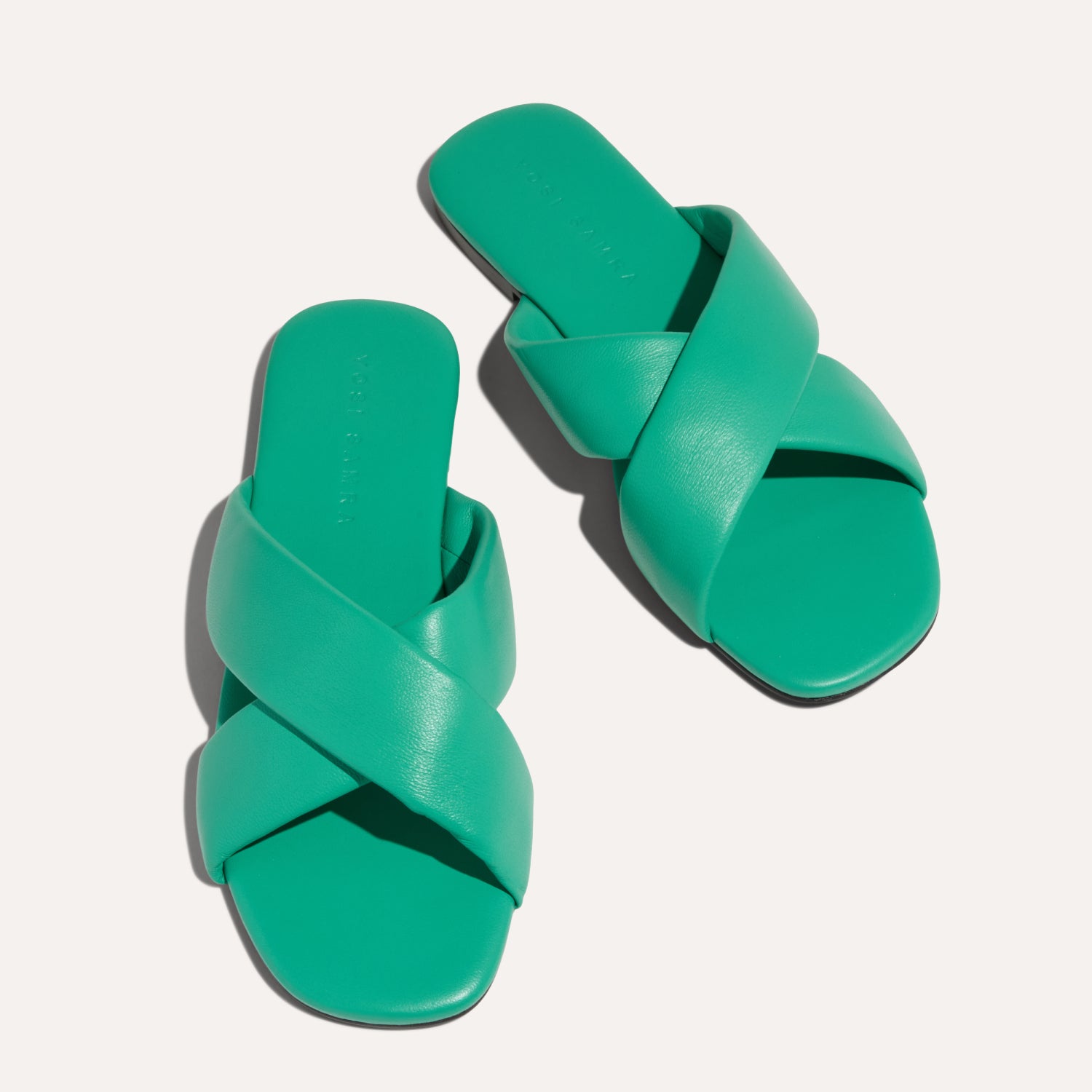 DELANCEY IN TEAL LEATHER - Yosi Samra -