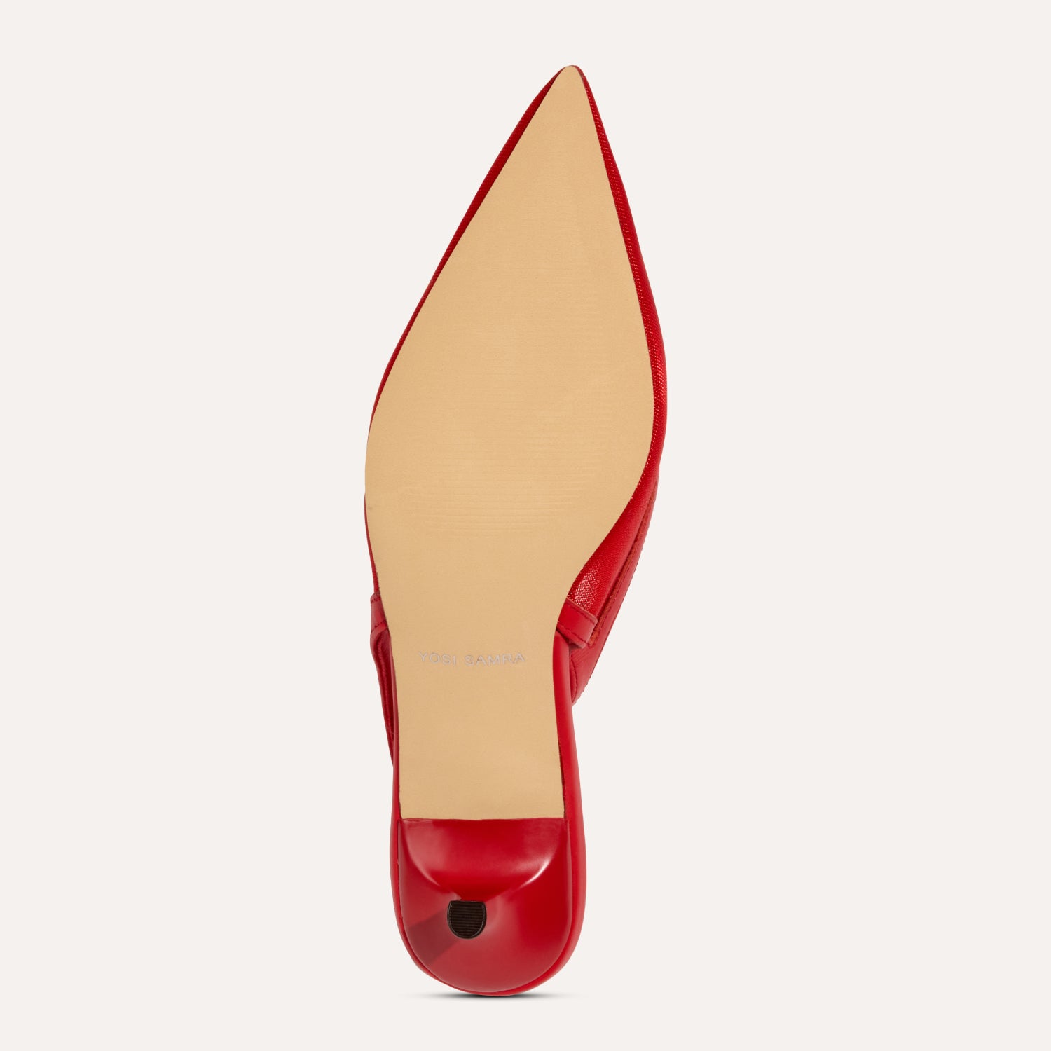 DELILAH IN RED MESH - Yosi Samra -