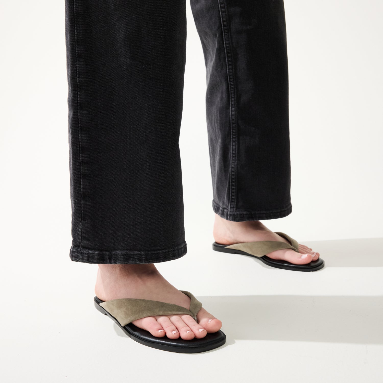 GISELLE IN TAUPE SUEDE - Yosi Samra -