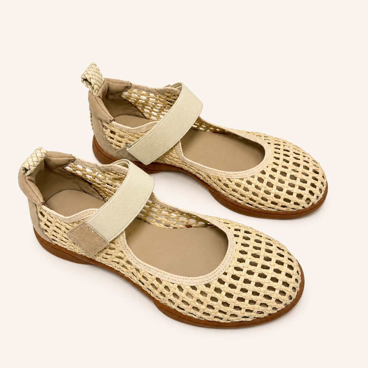 HORIZON SNEAKER IN BONE CROCHET/SUEDE