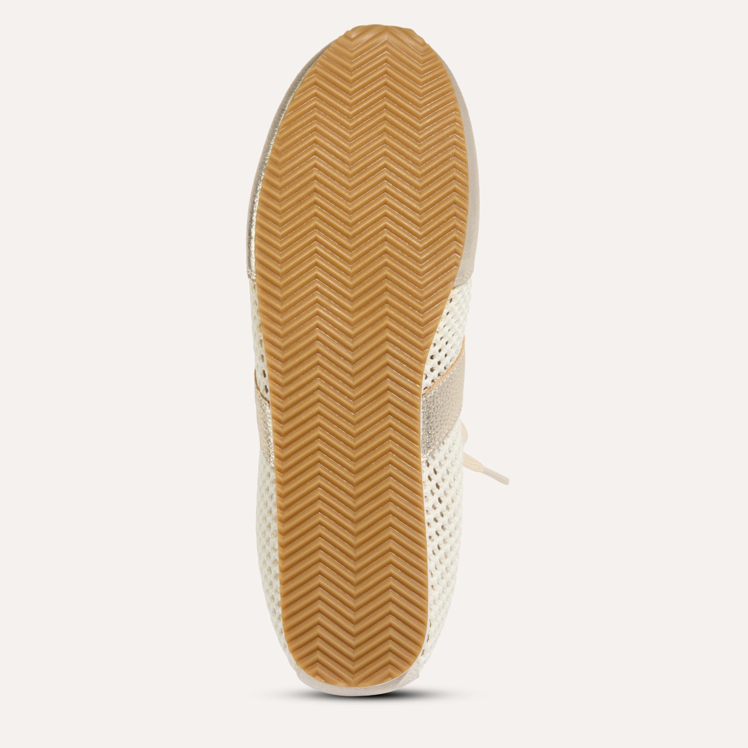 KIAH IN CREAM MESH/GOLD METALLIC - Yosi Samra -