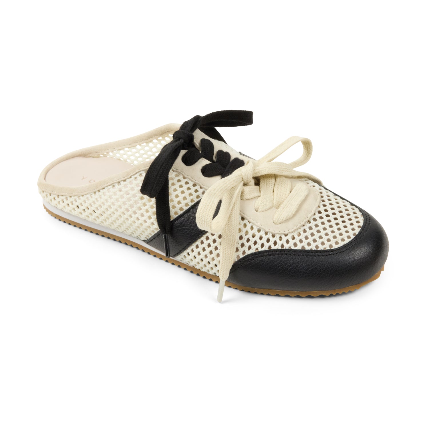 KENDI SNEAKER MULE IN BLACK - Yosi Samra - Women's Flats