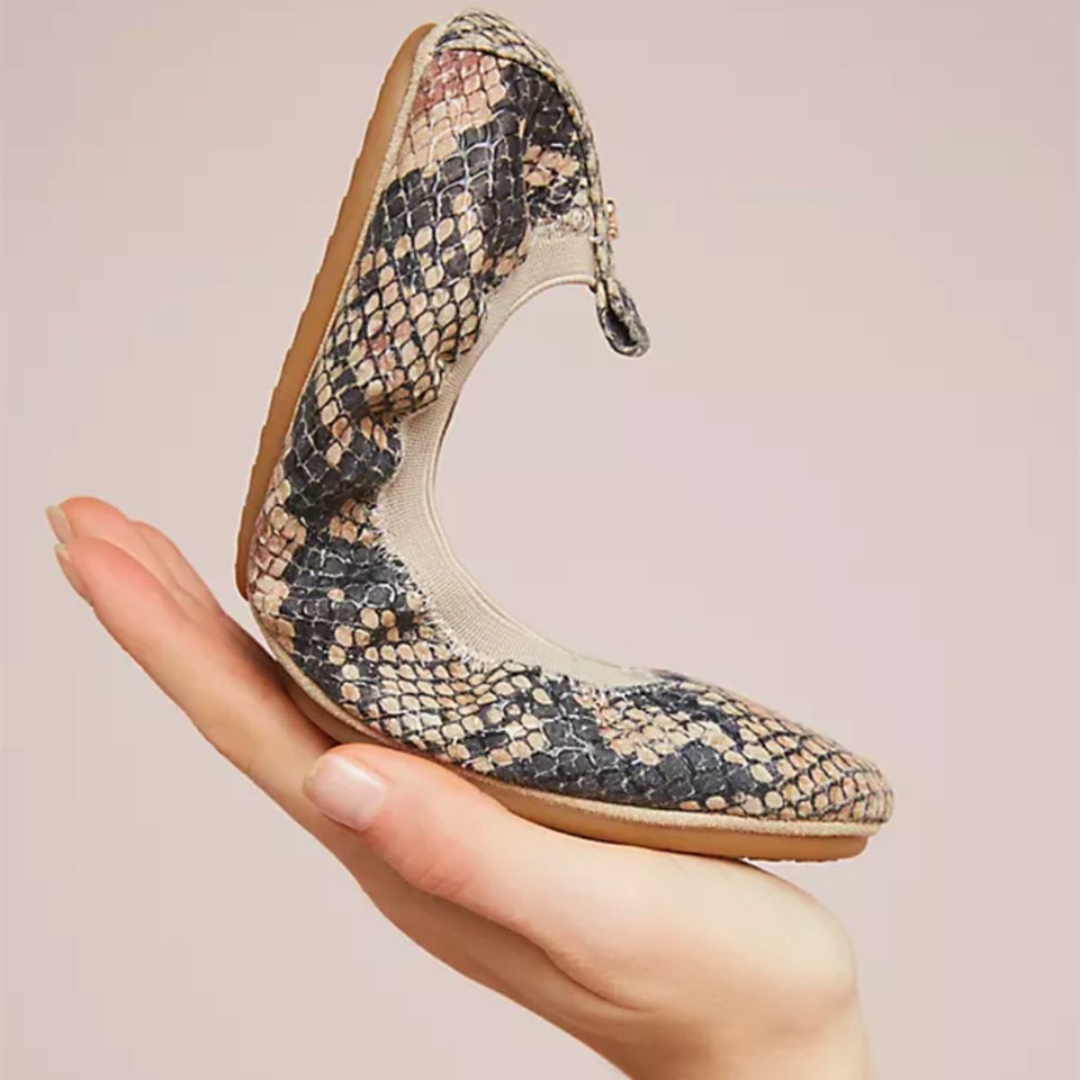 leather ballet flat for women