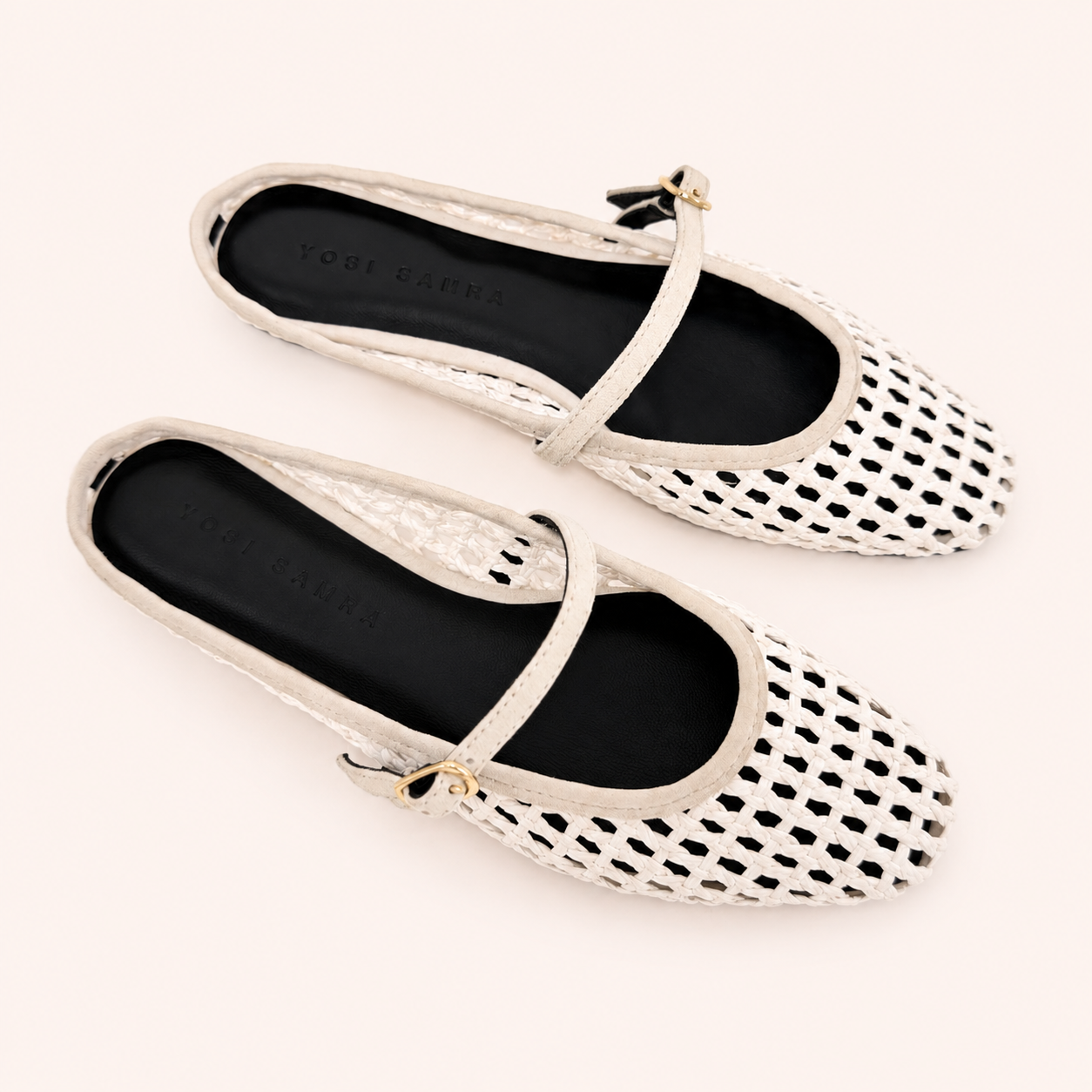LILY SLIDE IN SAND RAFFIA