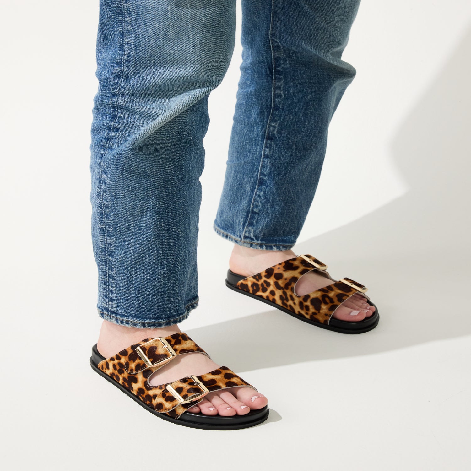 MAYA IN LEOPARD CALF HAIR - Yosi Samra -