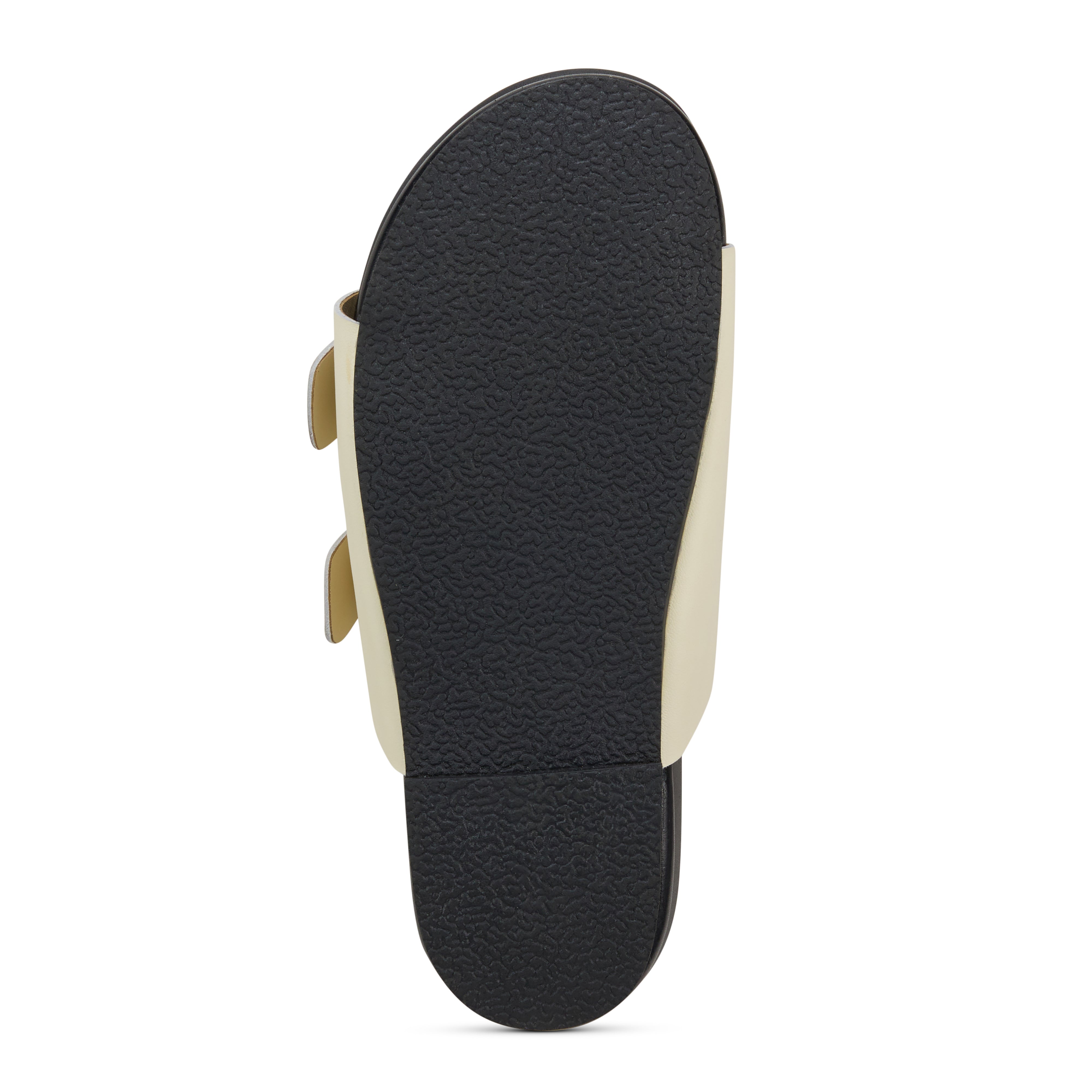 Maya Footbed Sandal in Bone Leather