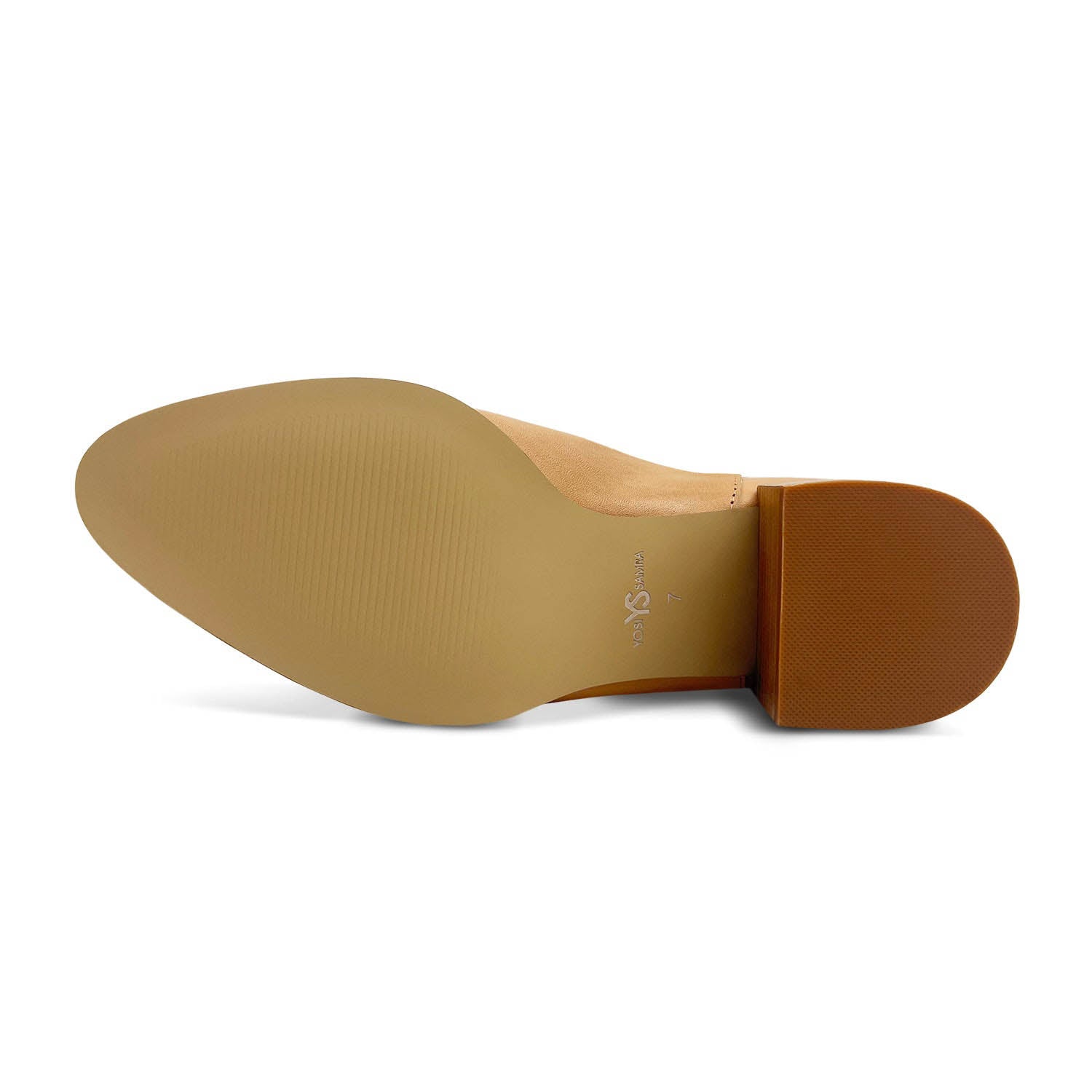 Melissa Chelsea Boot in Tan Leather - Yosi Samra - Women's Boots