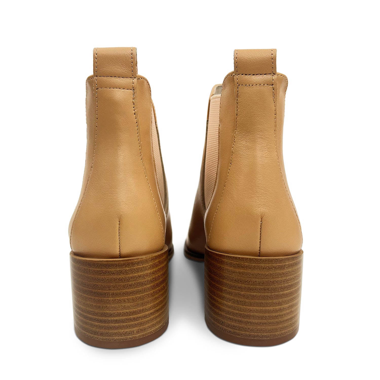 Melissa Chelsea Boot in Tan Leather - Yosi Samra - Women's Boots