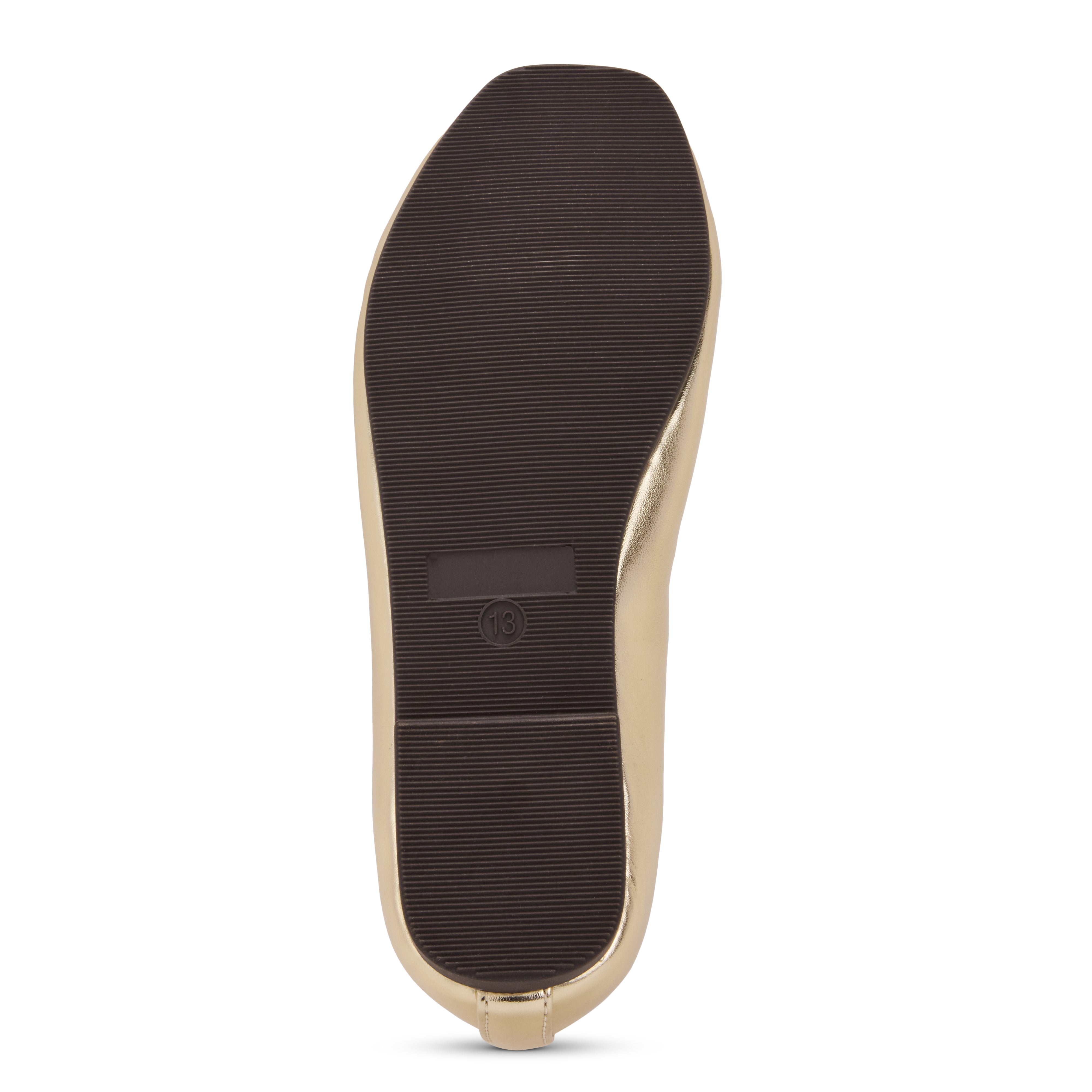 Miss Sadie Ballet Flat in Metallic Gold - Kids
