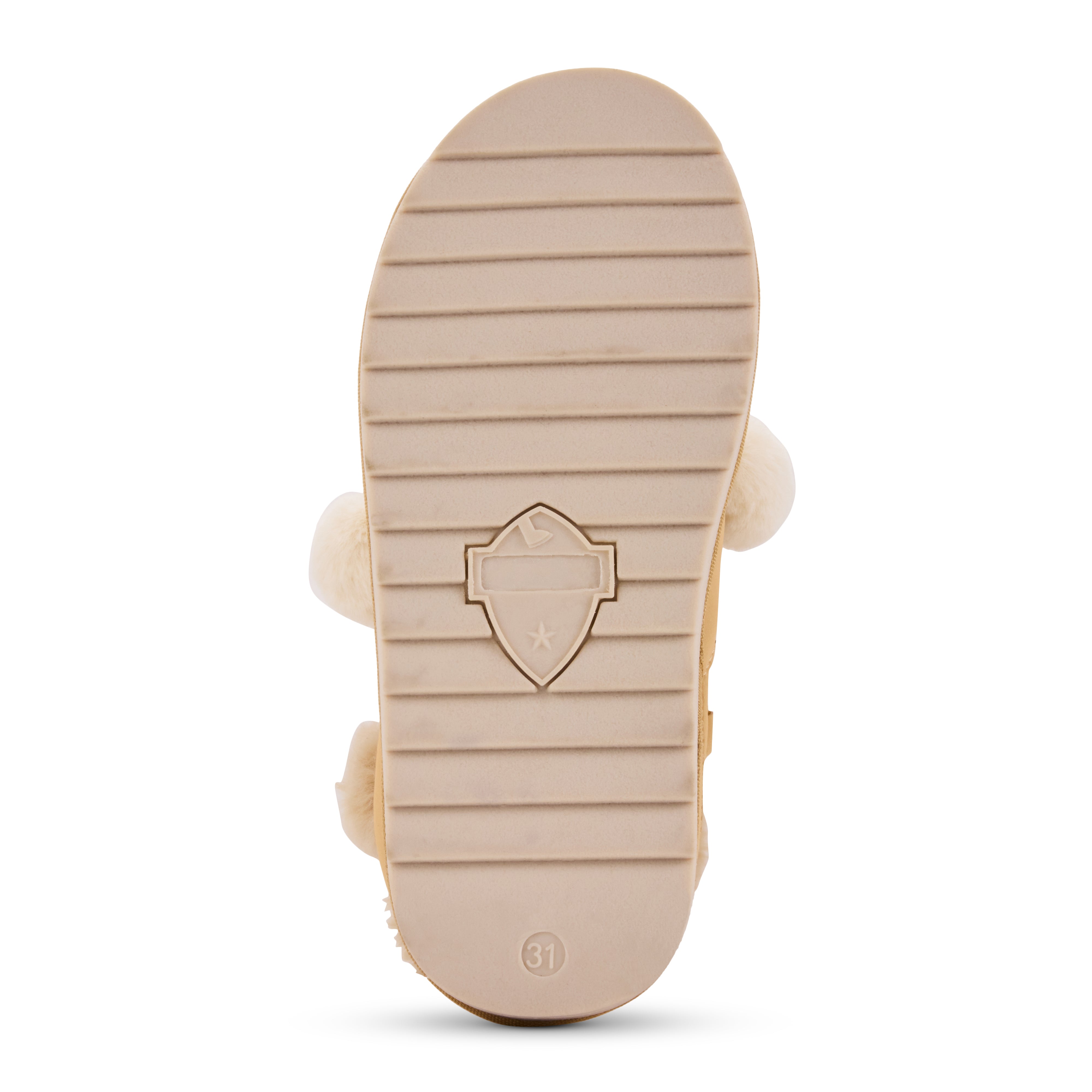 Miss Snow Fluff Boot in Cream Faux Nubuck - Kids