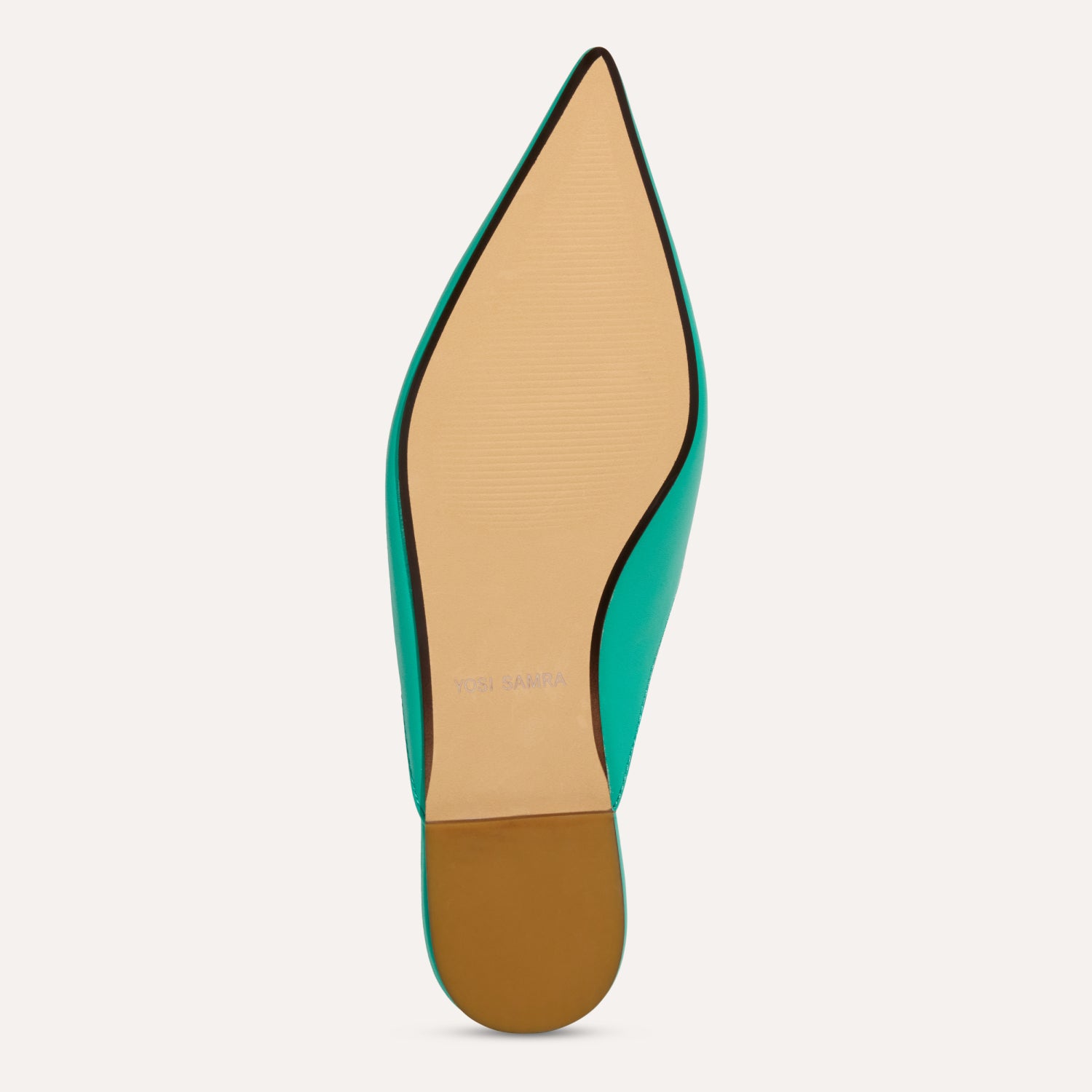 NERA IN TEAL LEATHER - Yosi Samra -