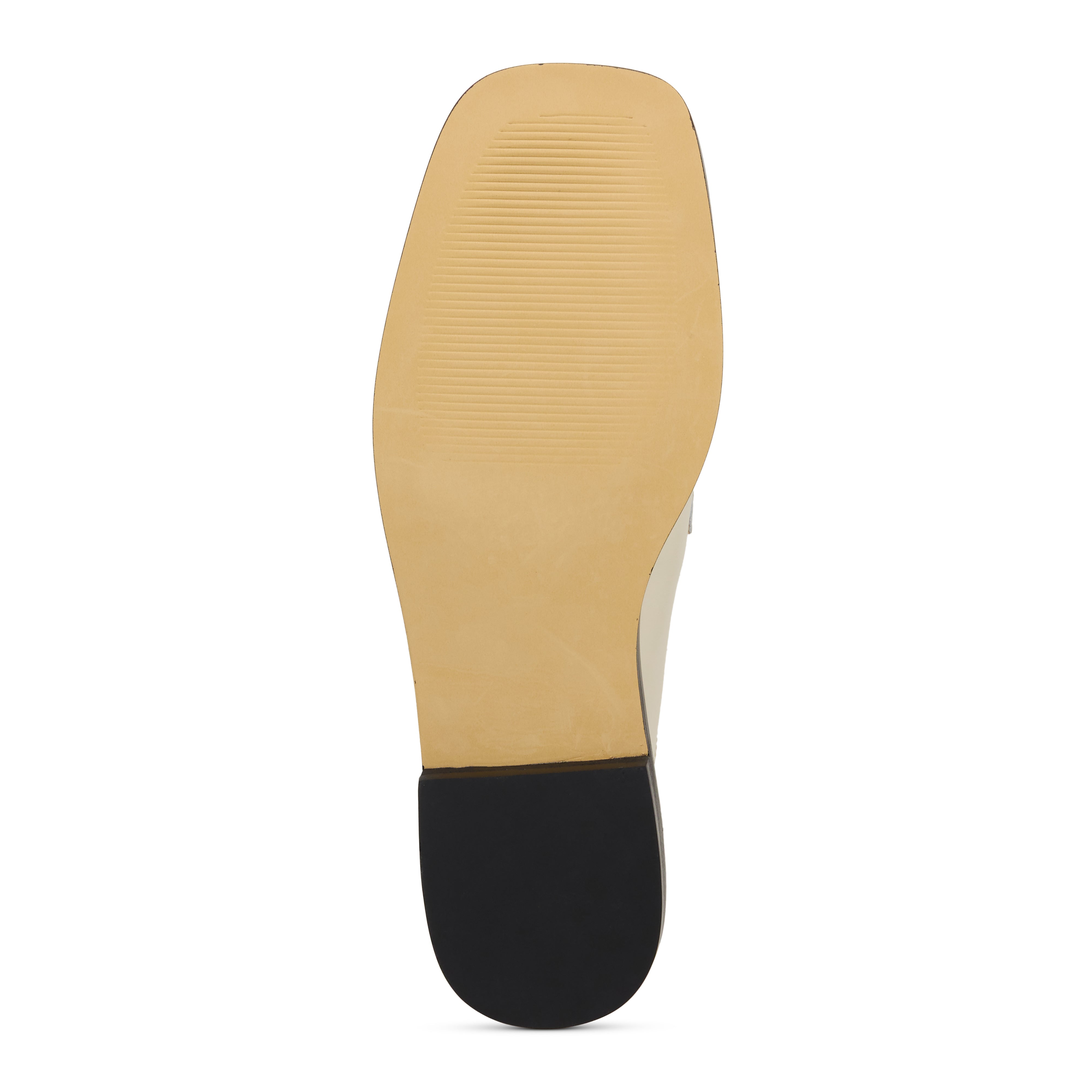 Odessa Loafer Mule in Bone Leather - Yosi Samra - Women's Flats