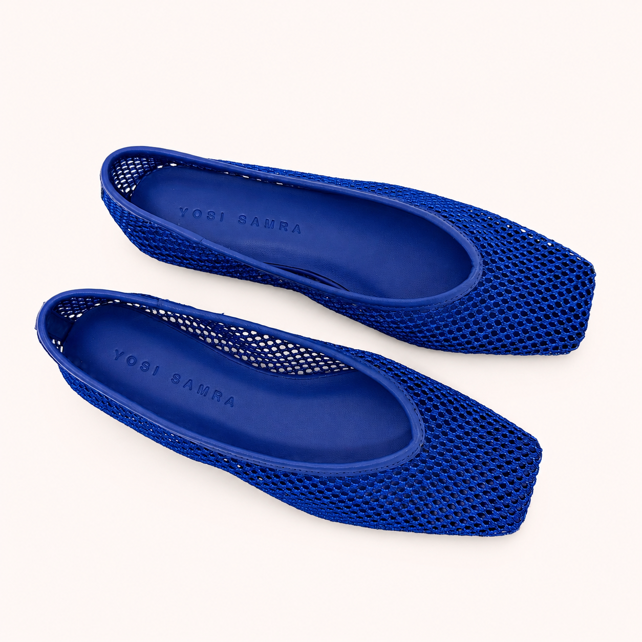 PIPER BALLET FLAT IN LAPIS CROCHET
