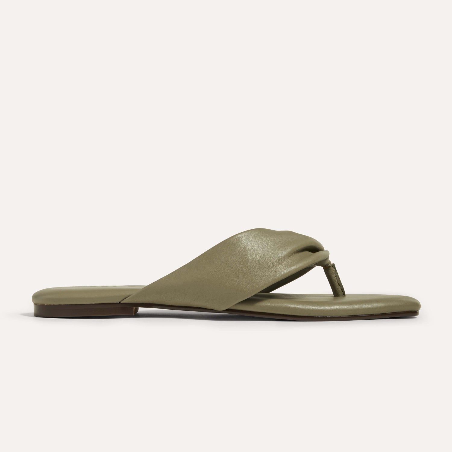 Reece Sandal in Taupe Leather