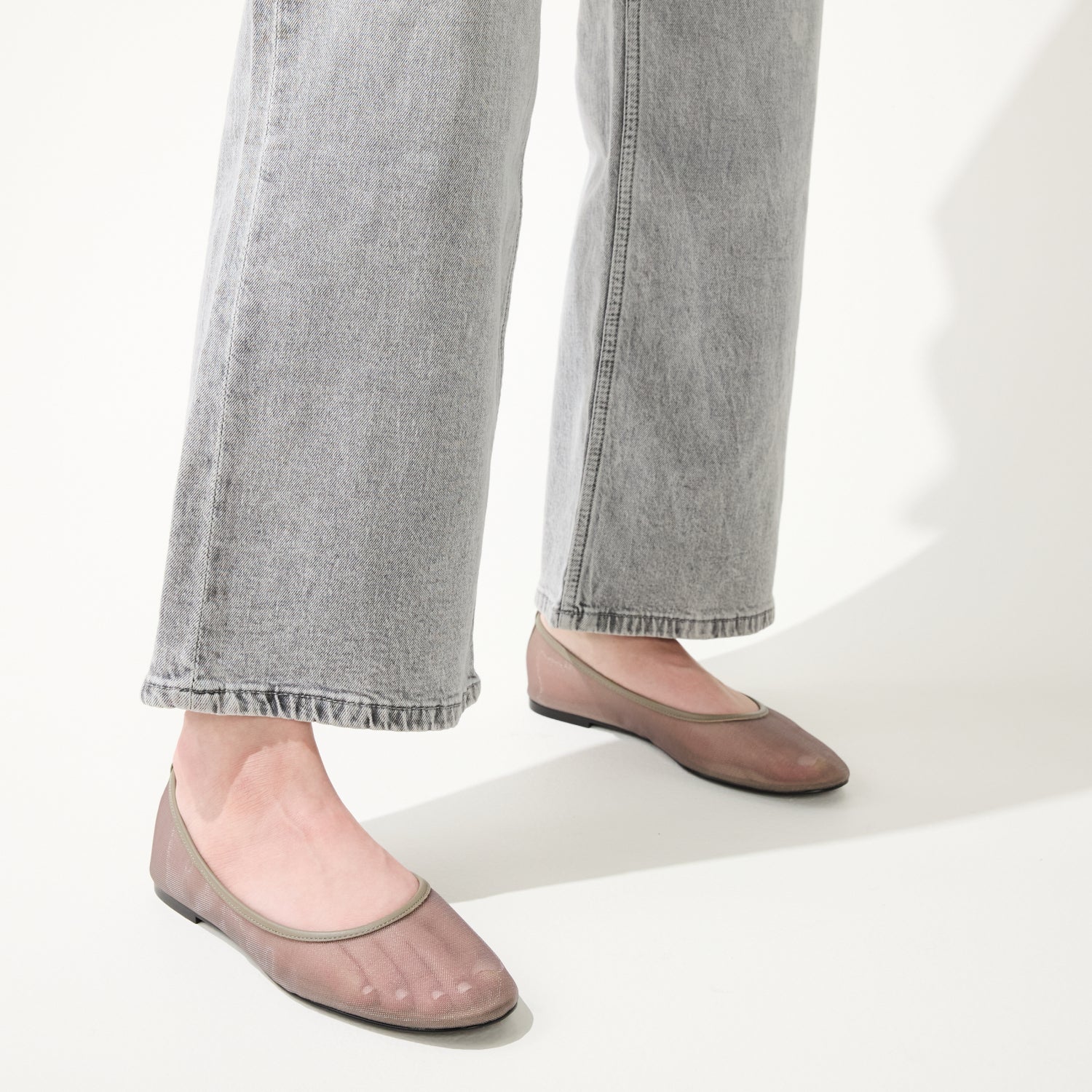 SADIE IN TAUPE MESH - Yosi Samra -