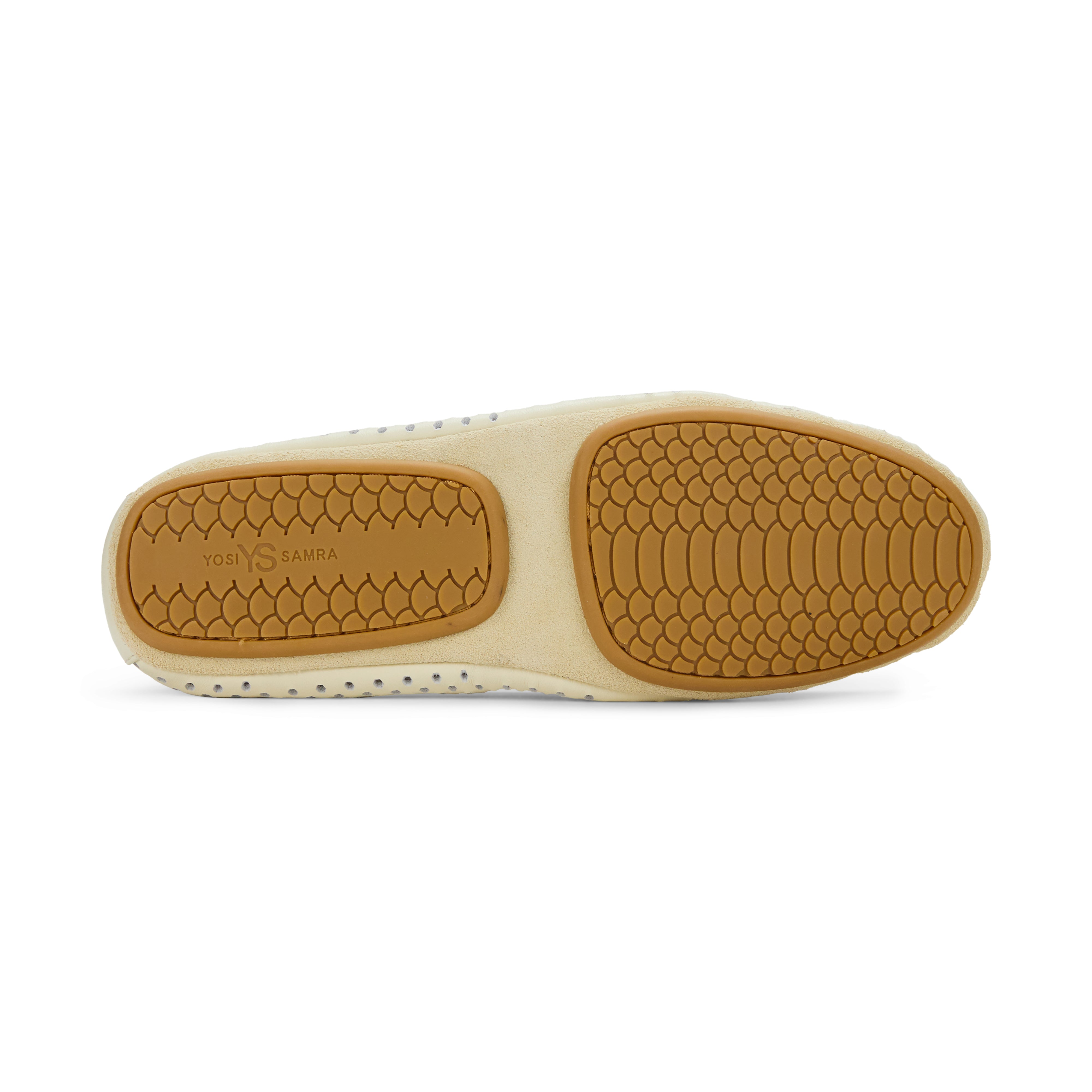 Yosi Samra Samara Foldable Ballet Flat in White Perforated