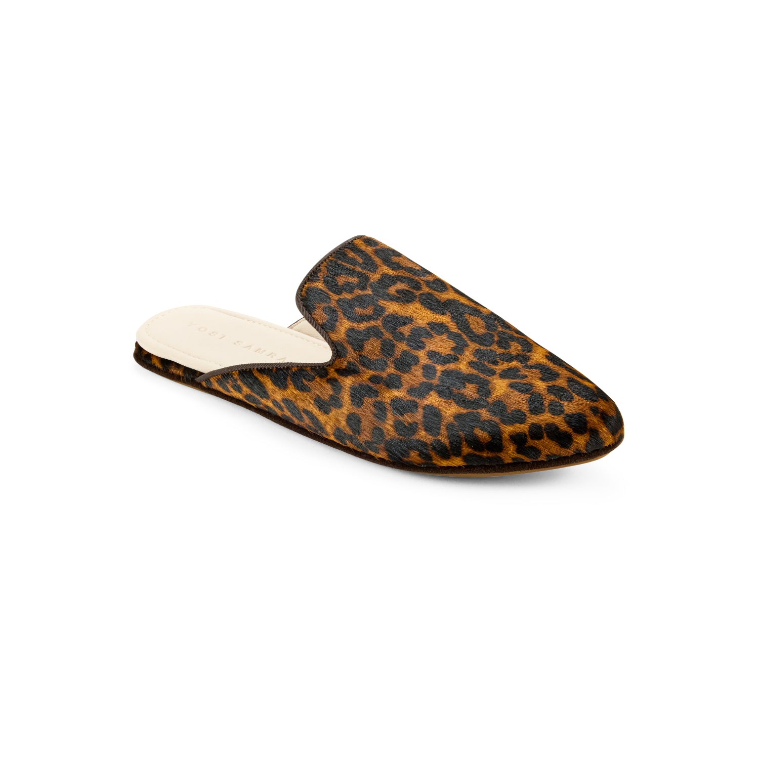 Vidi Leopard Calf Hair Mule - Yosi Samra - Footwear