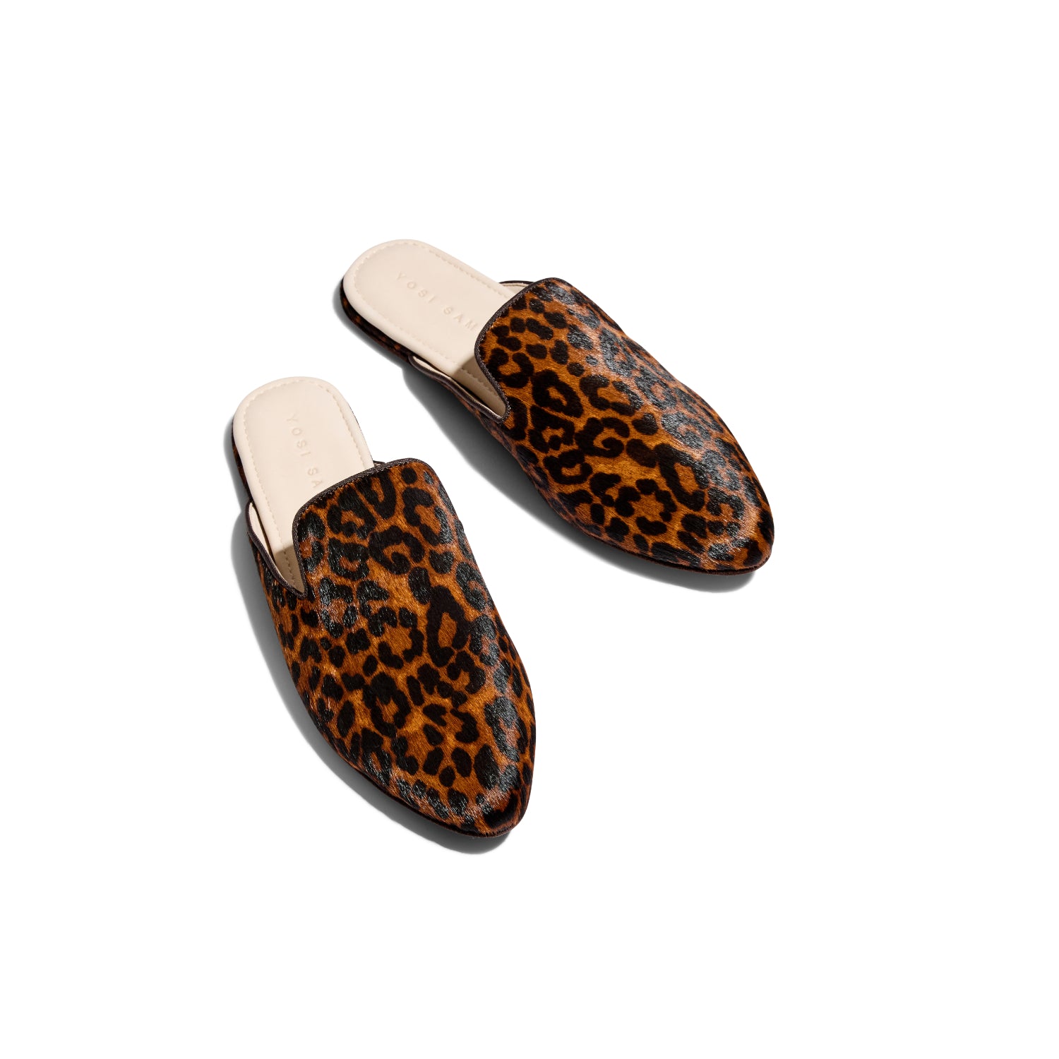 Vidi Leopard Calf Hair Mule - Yosi Samra - Footwear