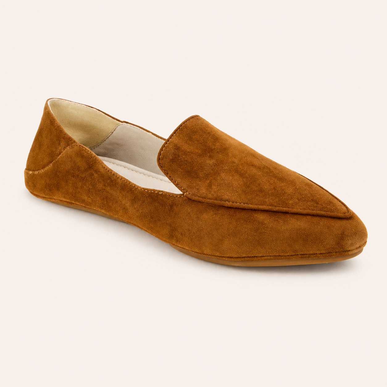 Vivina Crashback Loafer in Whiskey Suede