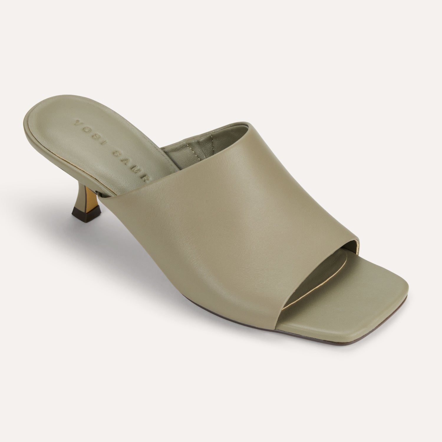 WREN IN TAUPE LEATHER - Yosi Samra -
