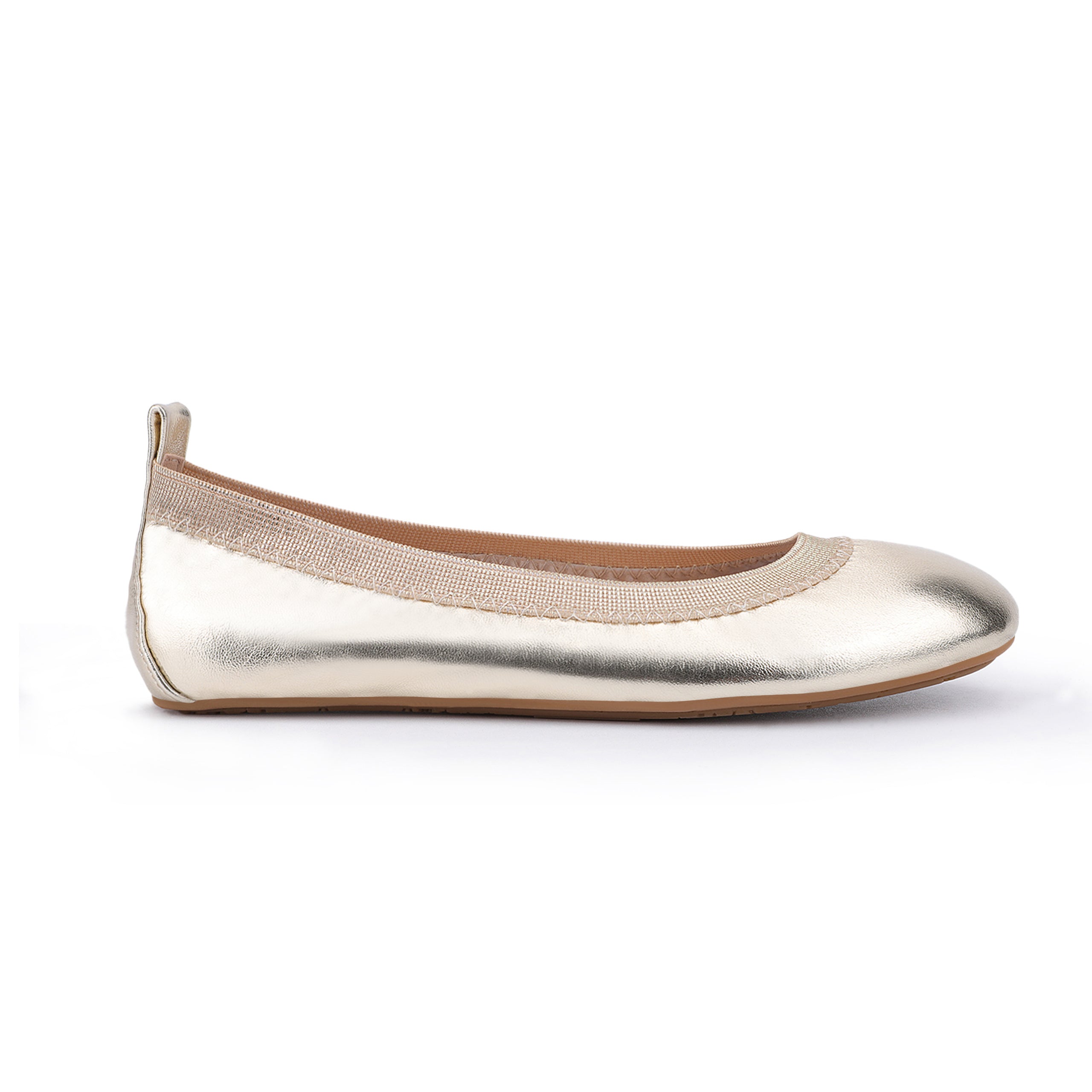 Miss Samara Ballet Flat in Gold - Kids - Yosi Samra - Kids' Flats