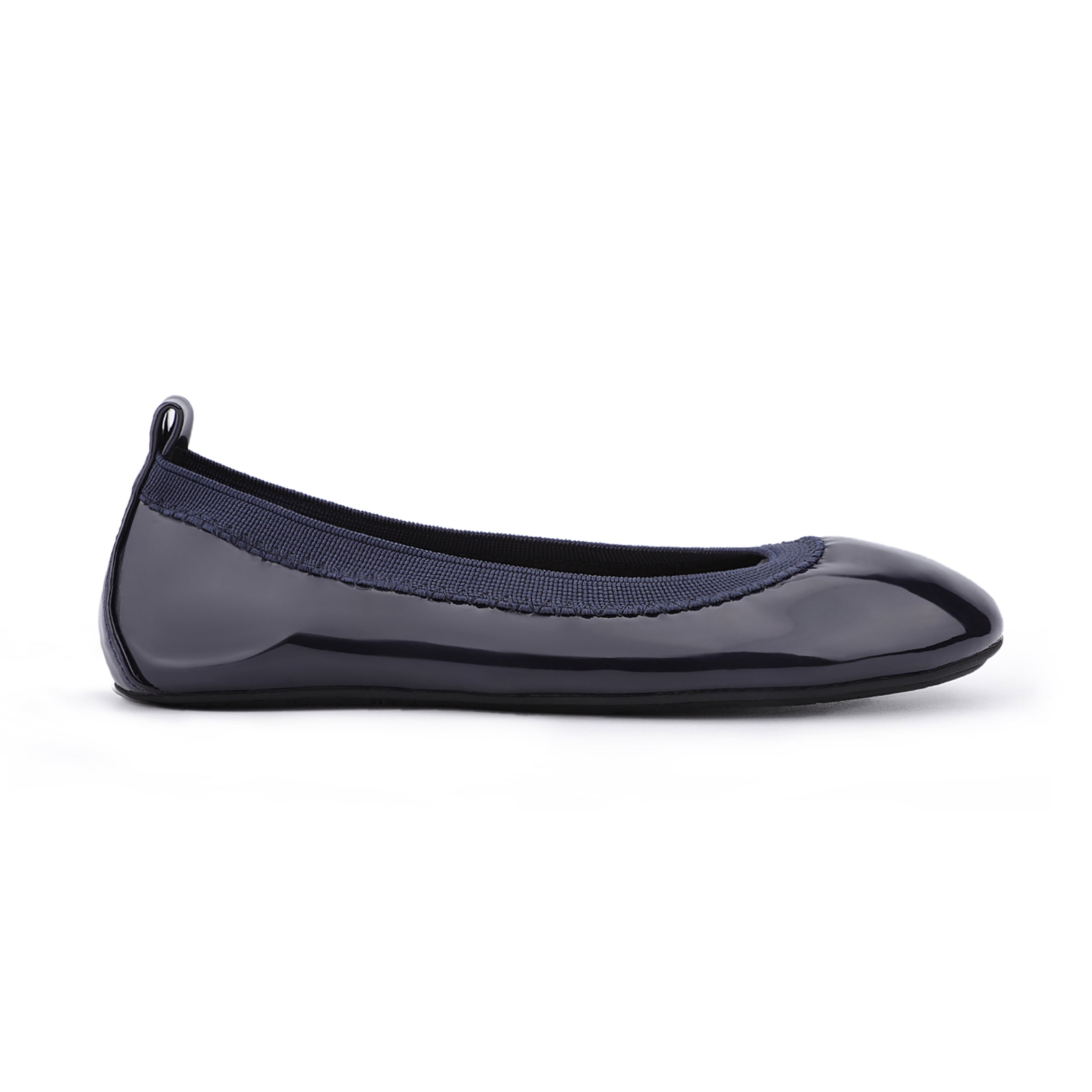 Miss Samara Ballet Flat in Navy Patent - Kids - Yosi Samra - Kids' Flats