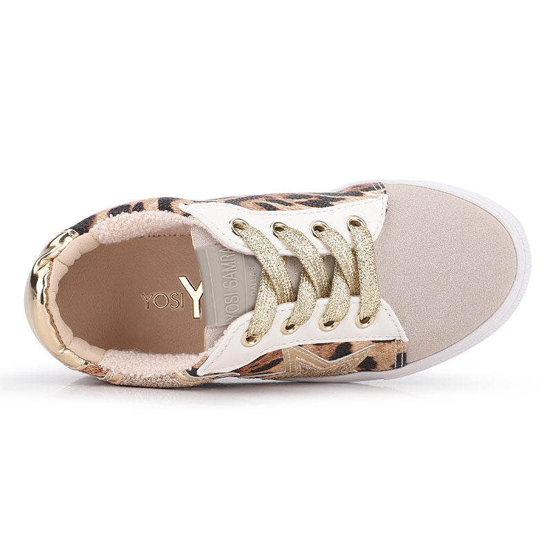 Miss Harper Sneaker in Leopard Print - Kids