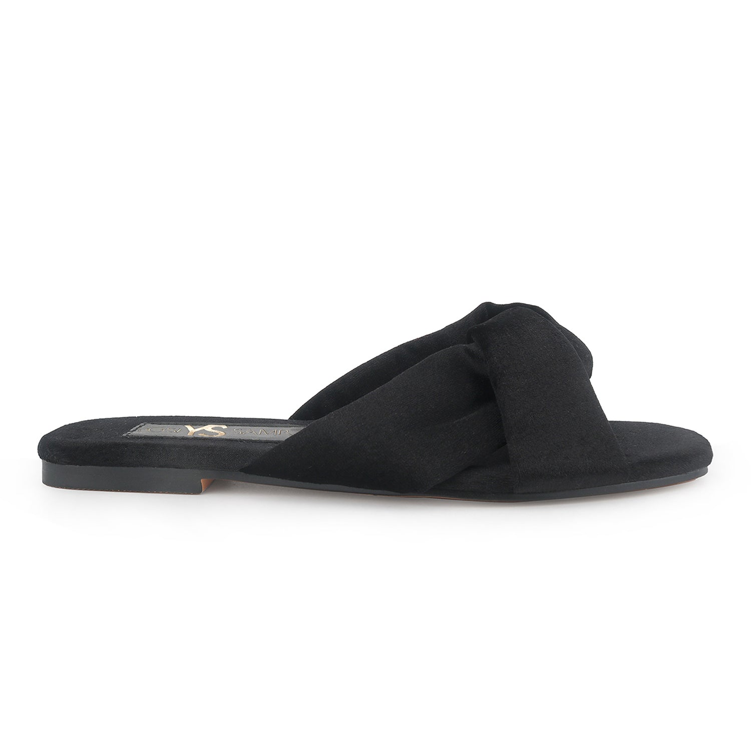 Nancy Sandal in Black Velvet