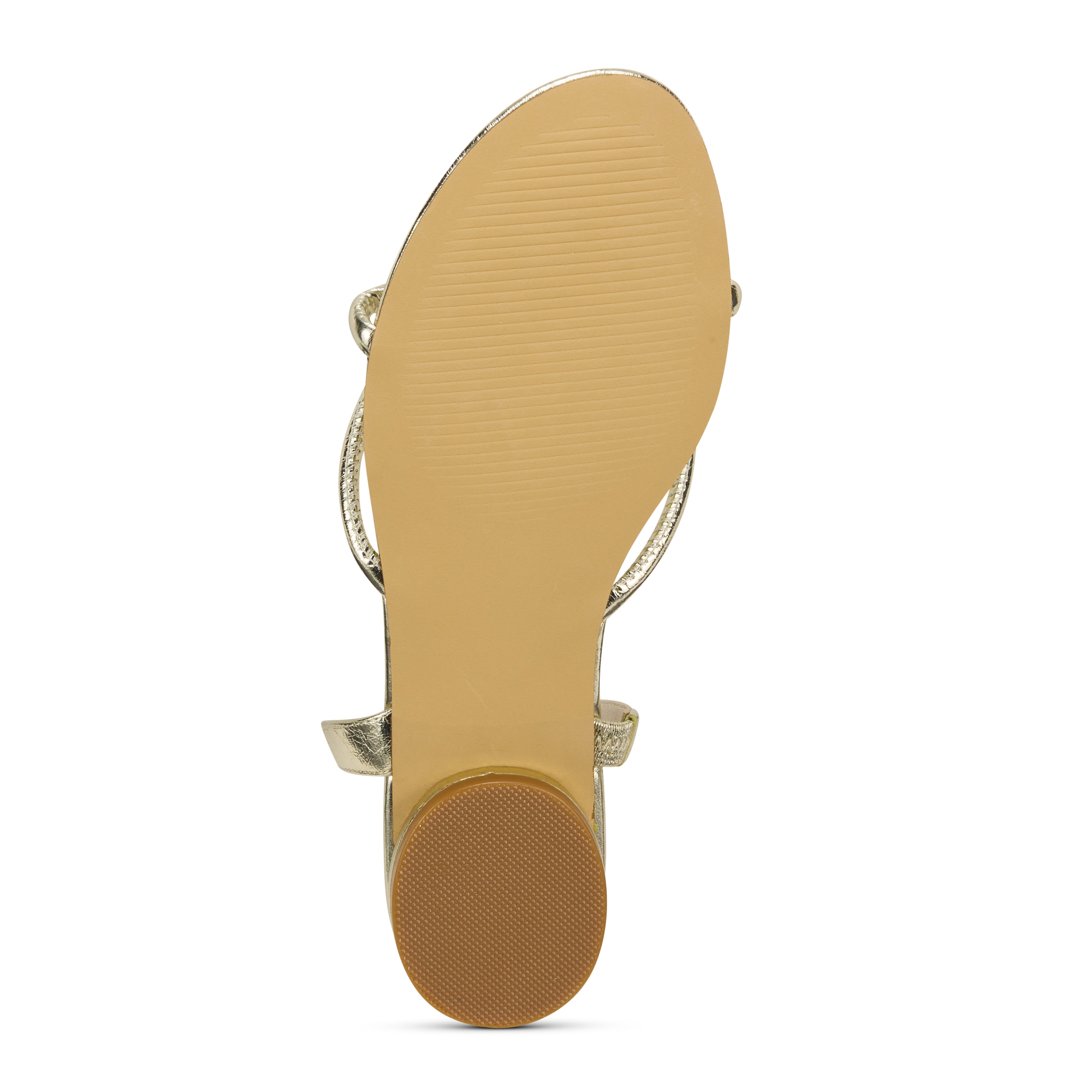 Alison Slingback Sandal in Gold Leather - Yosi Samra  - Women's Sandals