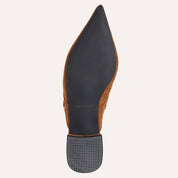 Astor Flat in Whiskey Suede