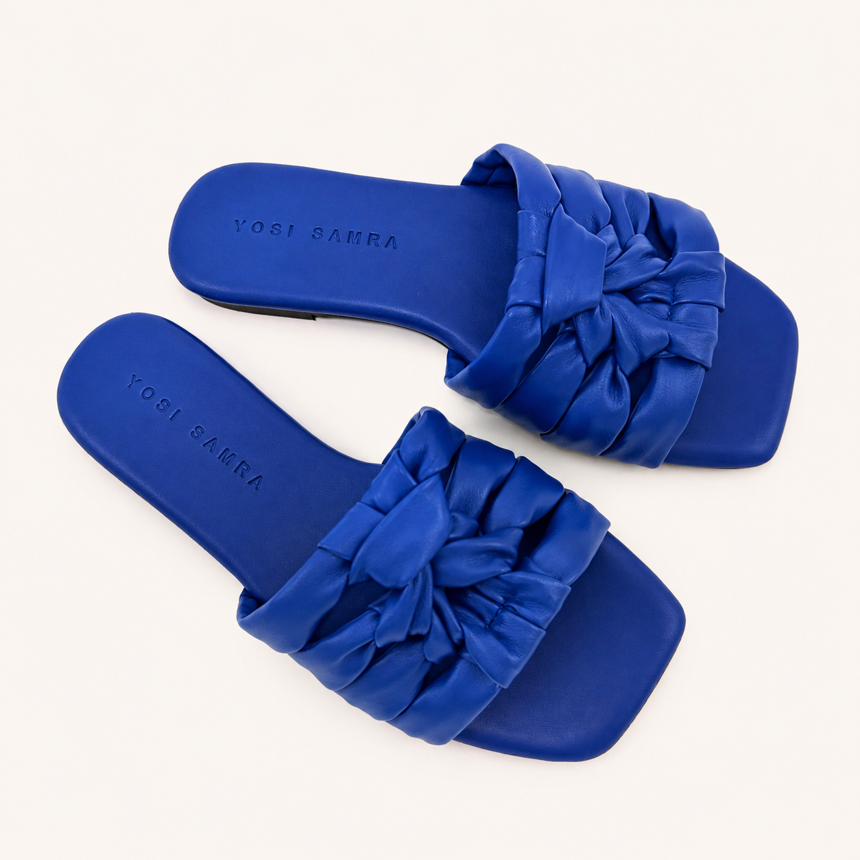 AZURA SANDAL IN LAPIS NAPPA