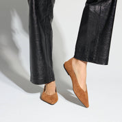 Bowery Flat in Whiskey Suede
