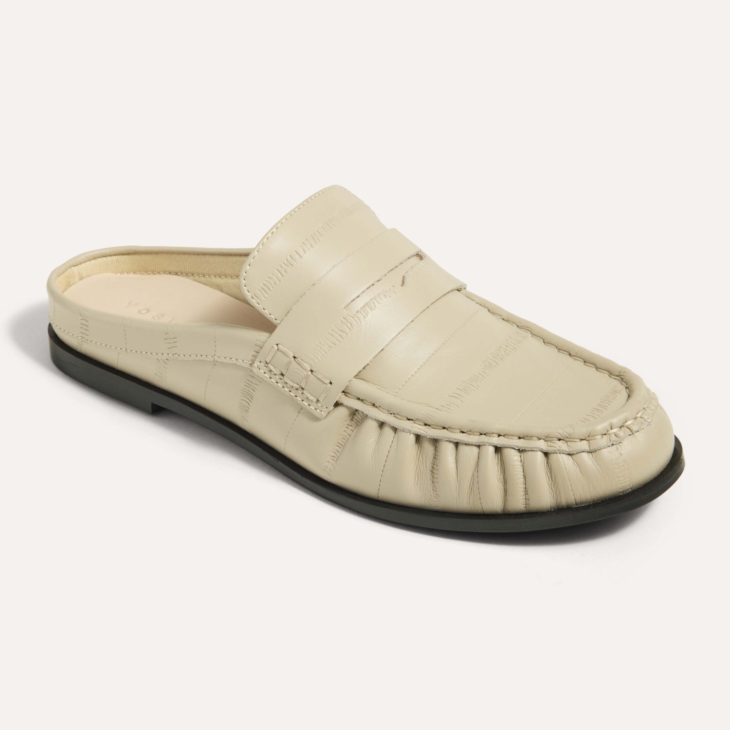 Camden Loafer in Taupe Eel Leather