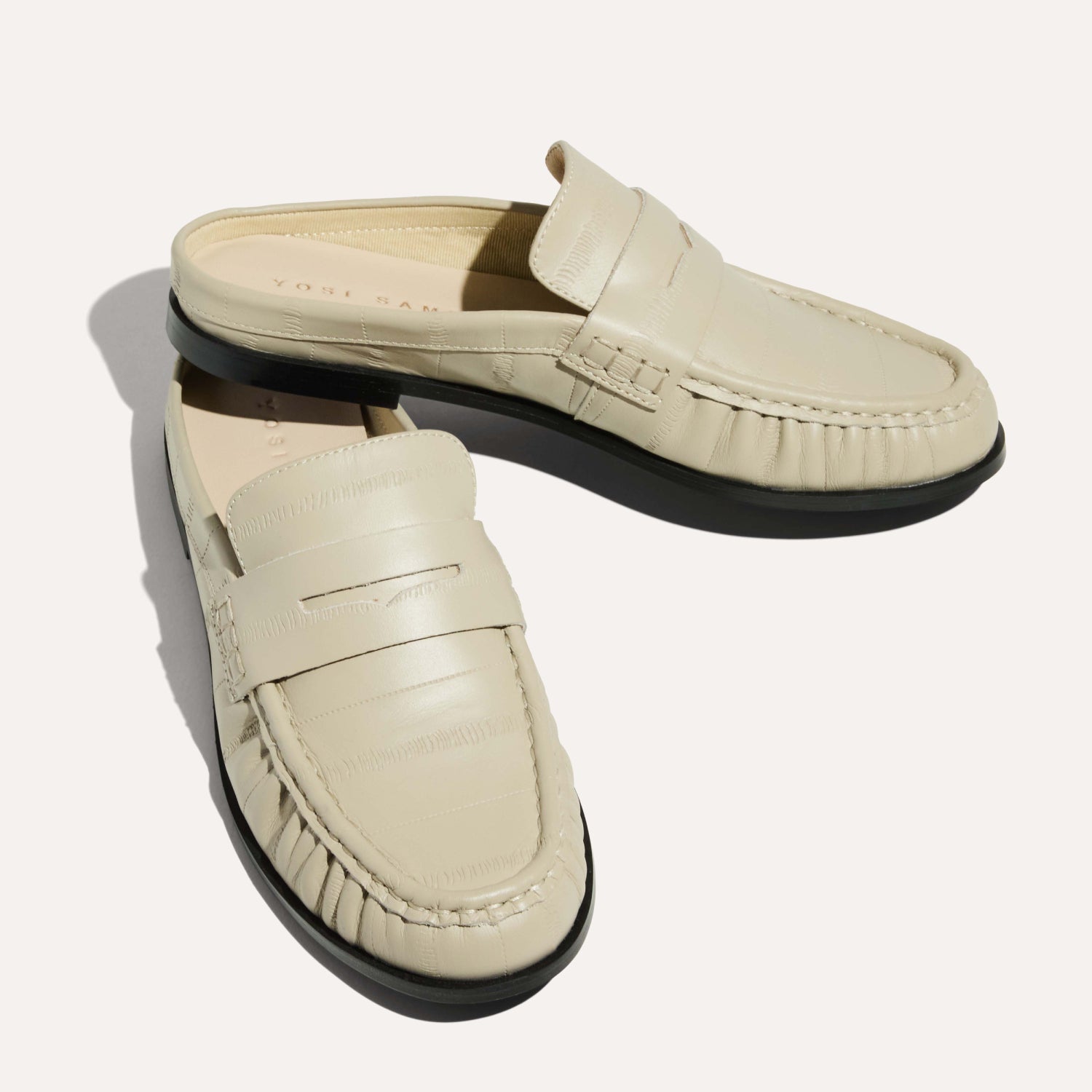 Camden Loafer in Taupe Eel Leather