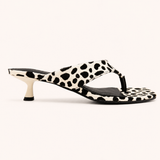CAPRI HEEL IN BAMBI CALF HAIR