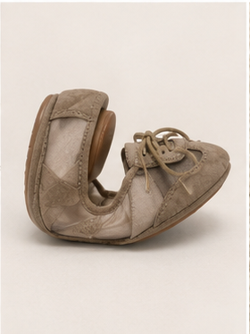 COMMUTER SNEAKER IN TAUPE MESH/SUEDE