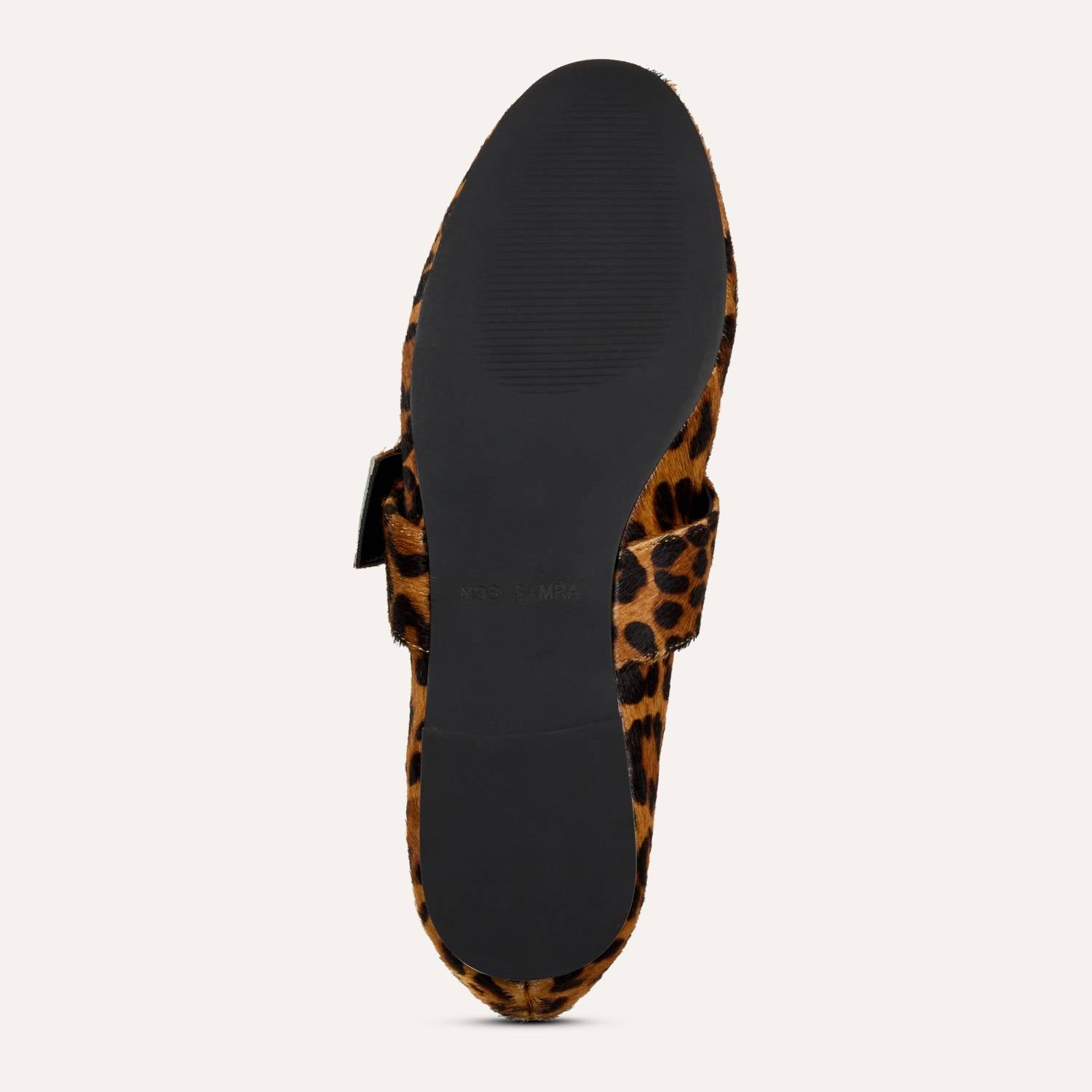 Danvers Ballet Flat in Leopard Calf Hair