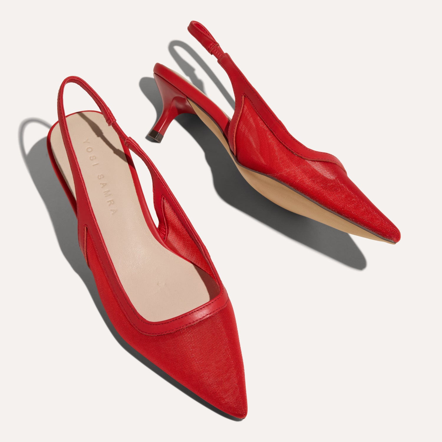 DELILAH IN RED MESH - Yosi Samra  - 