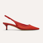 DELILAH IN RED MESH - Yosi Samra  - 