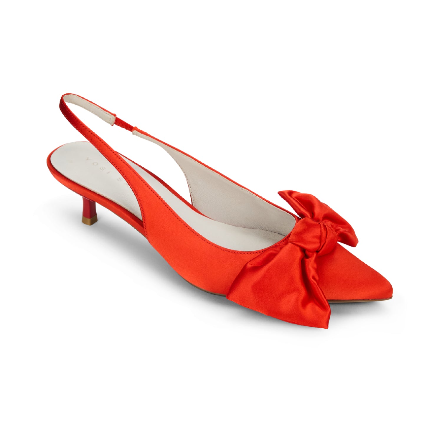 ELISE IN RED SATIN