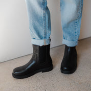 Miss Chelsea Boot in Black - Kids - Yosi Samra  - Kids' Boots