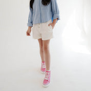 Miss Hannah Sneaker in Hot Pink - Kids - Yosi Samra  - Kids' Sneakers