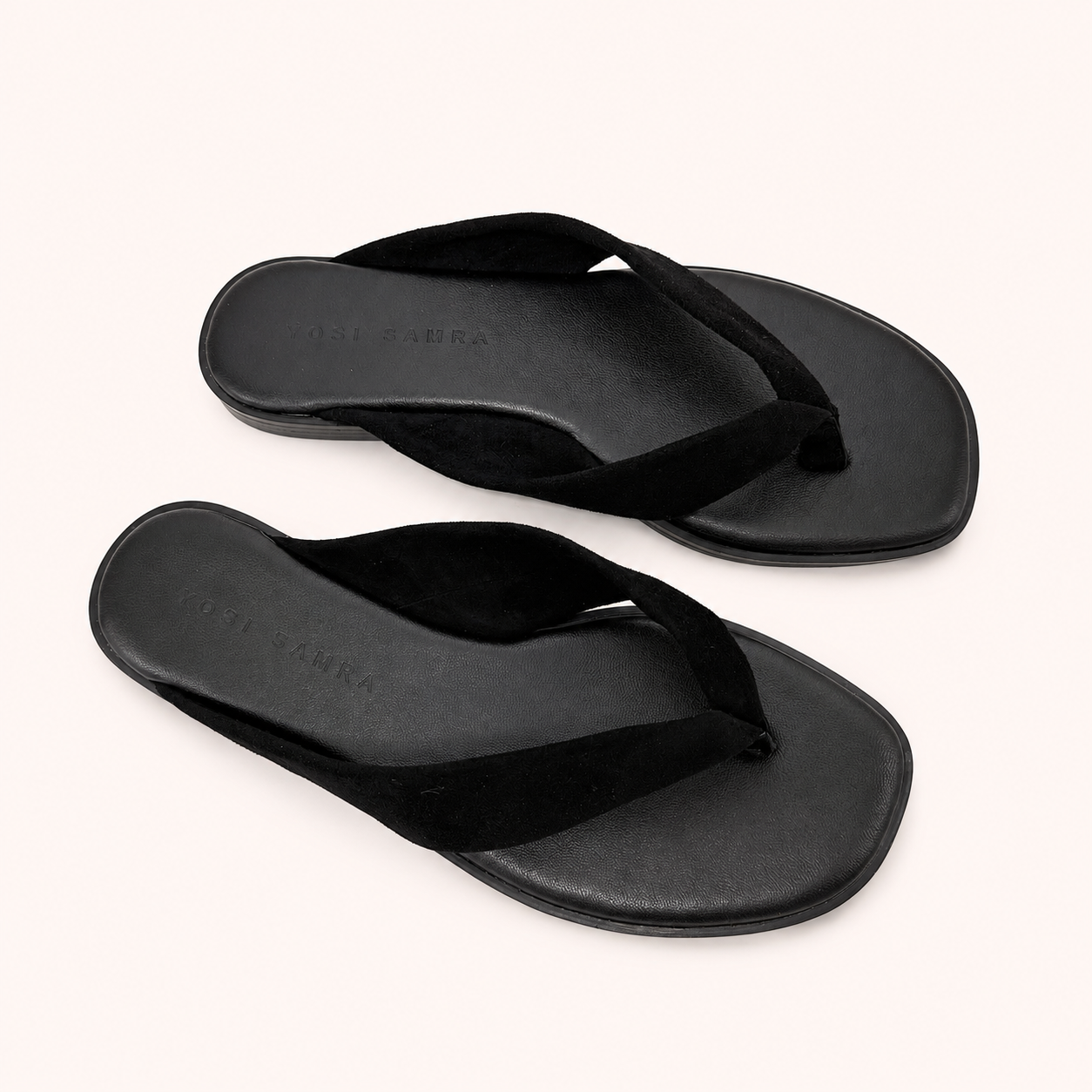 GISELLE SANDAL IN BLACK SUEDE