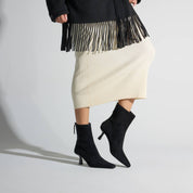 Hudson Boot in Black Suede