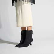 Hudson Boot in Black Suede