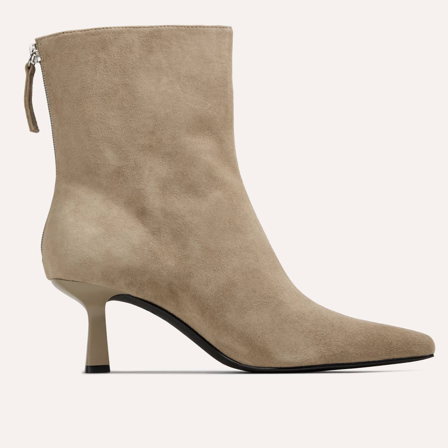 Hudson Boot in Taupe Suede
